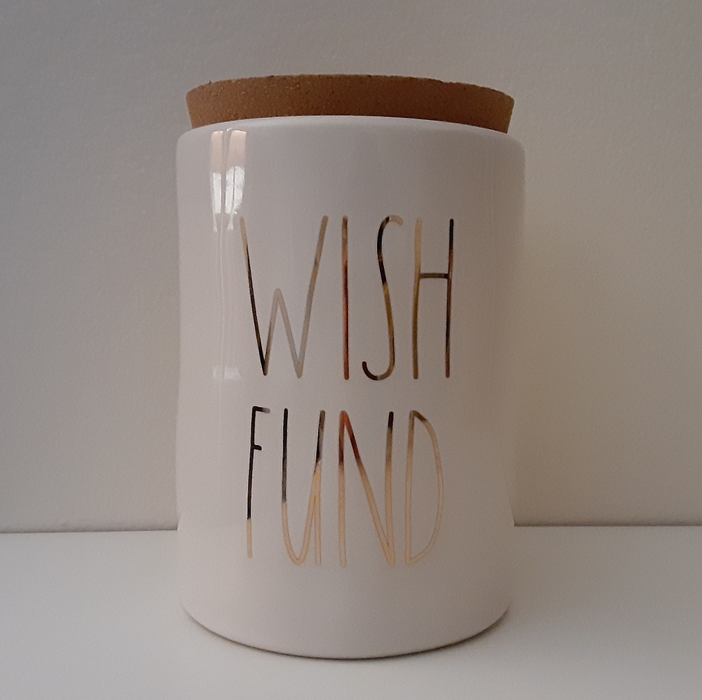 🆕️ Rae Dunn WISH FUND Jar